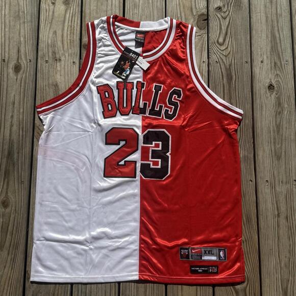 Men's Nike 1984 Chicago Bulls Michael Jordan Jersey Flight 8403 Size 54 2XL $195 - Picture 1 of 15
